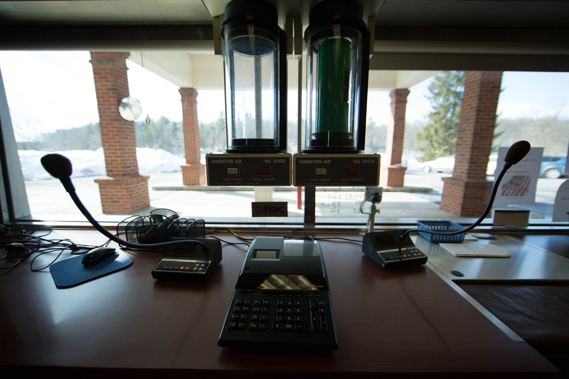 bank teller equipment