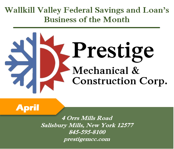 April's business of the month: prestige mechanical & construction corp