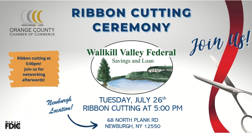 Newburgh Ribbon cutting Tuesday, July 26th at 5pm at 68 North Plank Road Newburgh NY